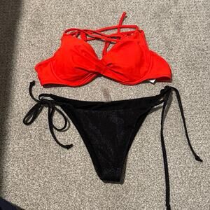 Patriotic Mix Match Bikini Bathing Suit Set | Size M